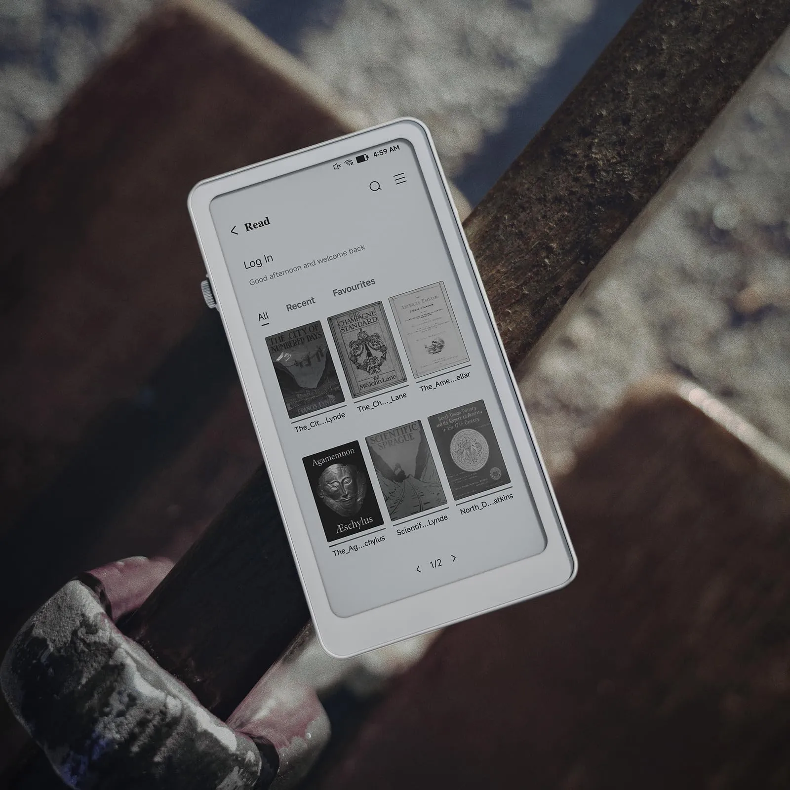 Durobo Krono – Hub di messa a fuoco intelligente ePaper da 6,57 cm, tablet di carta 300 PPI 6G 128G, con Smart Dial – un e-reader, un custode delle idee e un lettore audio tutto in uno - immagine 8