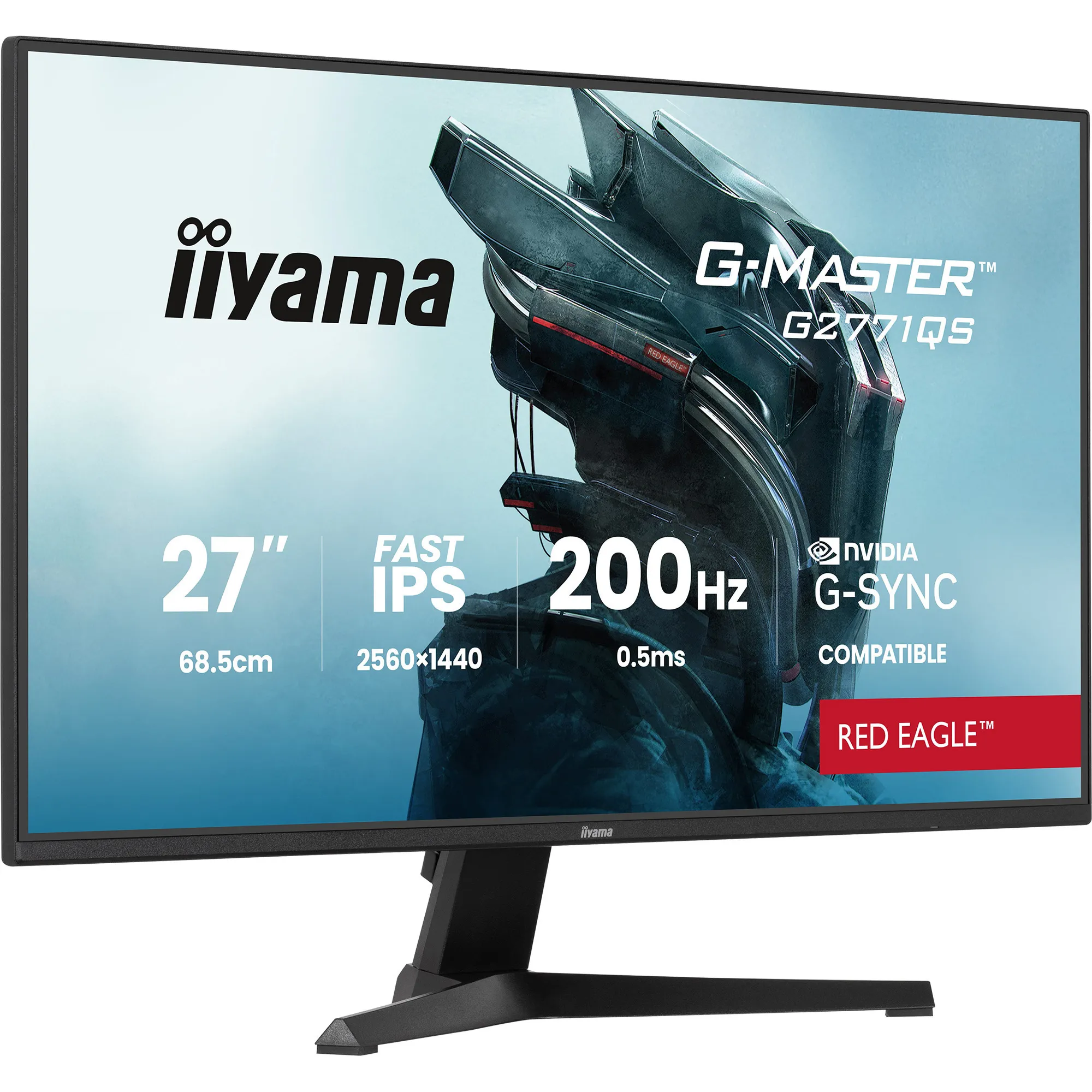 G-Master G2771QS-B1 Red Eagle, Monitor di gioco - immagine 1