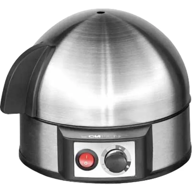 EK 3321 Pentolino per uova 7 uovo/uova 400 W Nero, Acciaio inossidabile, Cuociuova - immagine 1