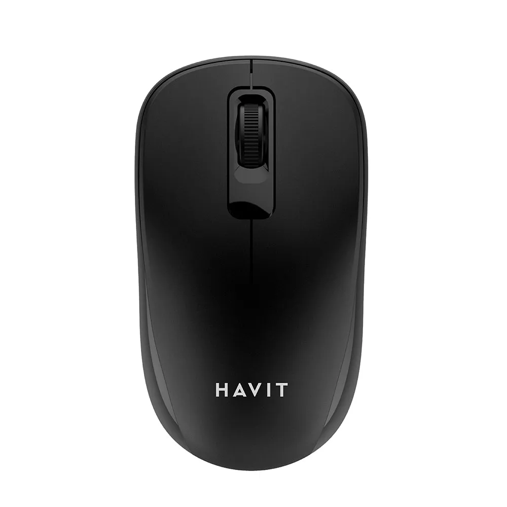 Mouse Wireless HAVIT MS626GT, 1200DPI, Nero - immagine 1