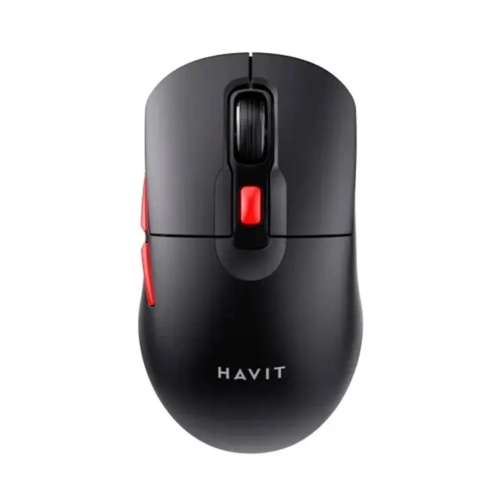 Mouse Wireless HAVIT MS59WB, 800DPI - 1600DPI, Nero Rosso - immagine 1