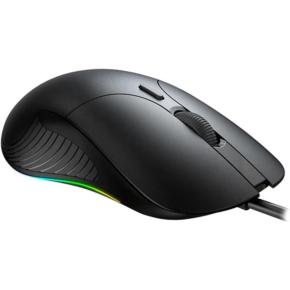 Mouse Gaming Cablato USB HAVIT MS1020WB, RGB, 2400DPI, Nero - immagine 1