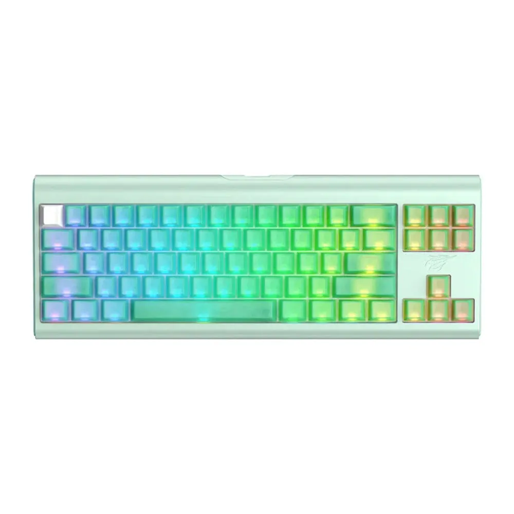 Tastiera Gaming Cablata USB HAVIT KB896L, RGB, 1.2m, Verde - immagine 1