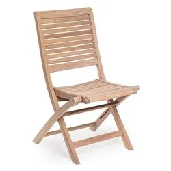 Sedia pieghevole da esterno legno MARYLAND Teak 0804380 - immagine 1