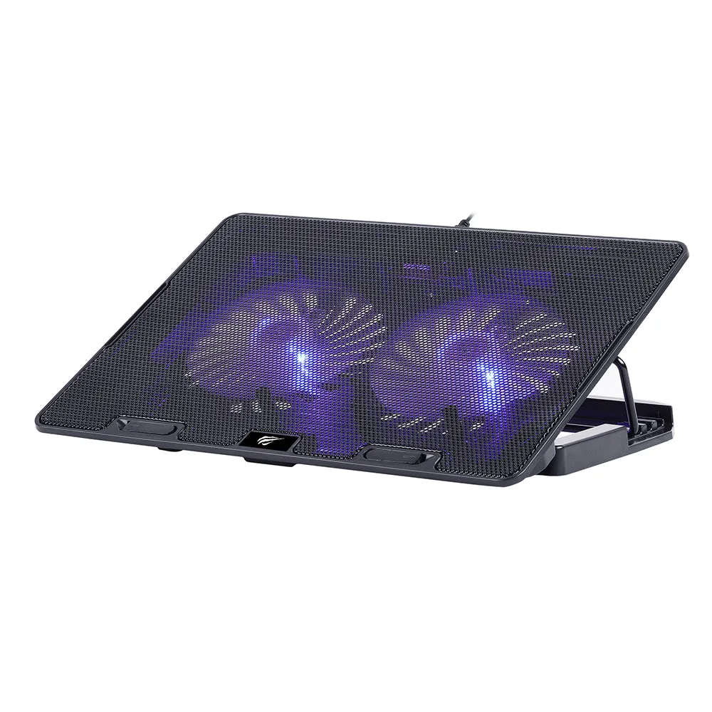 Cooler HAVIT F2083 per Laptop 9inch - 17inch, Nero - immagine 1