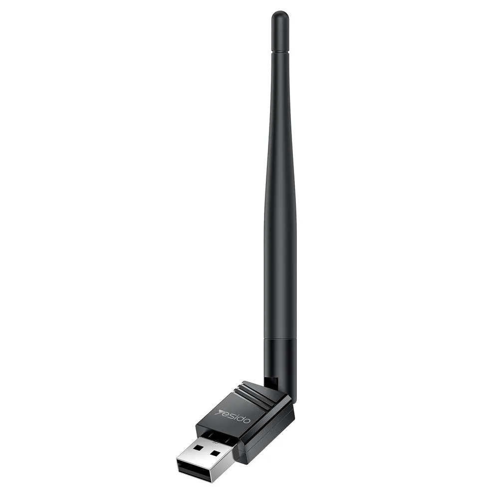 Adattatore Wireless Yesido WP11, 150Mbps, Nero - immagine 1