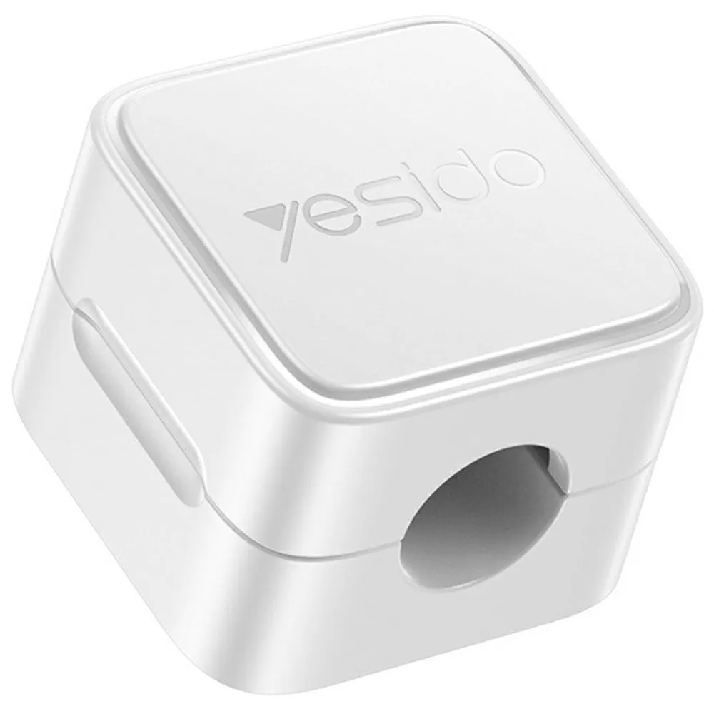 Organizzatore Cavi Yesido C216WH, Set 4 pezzi, Bianco - immagine 1
