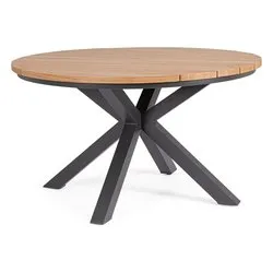 Tavolo da esterno alluminio ZELMAR Fisso Antracite (130x75cm) 0663790 - immagine 1