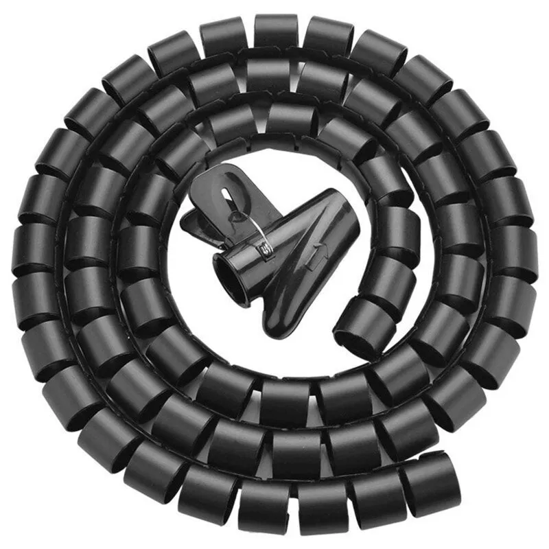 Organizzatore Cavi UGREEN LP121, 25mm, 3m, Nero - immagine 1