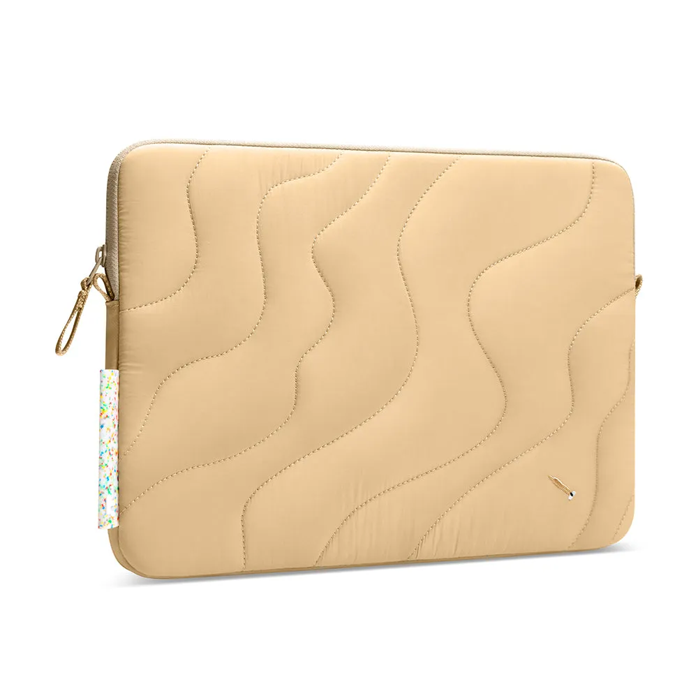 Custodia Tomtoc Terra per Laptop 15 pollici, Crema - immagine 1