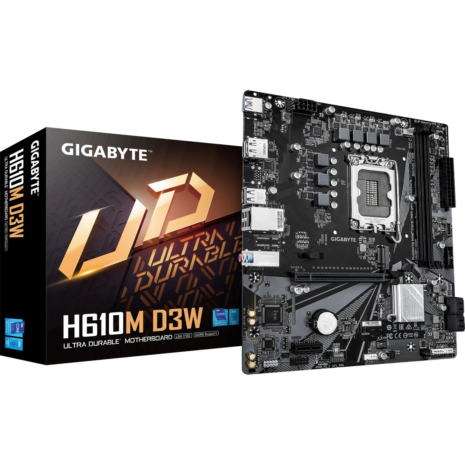 H610M D3W, Scheda madre - immagine 1