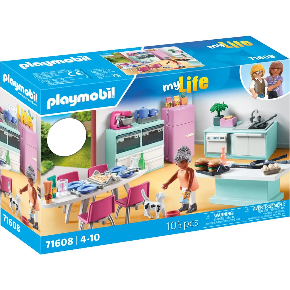 My Life Cucina con zona pranzo, Giochi di costruzione - immagine 1