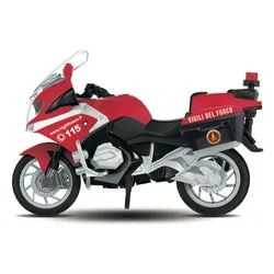 Moto con luci e suoni scala 1:20 (18,5cm) VIGILI DEL FUOCO 0349 - immagine 1