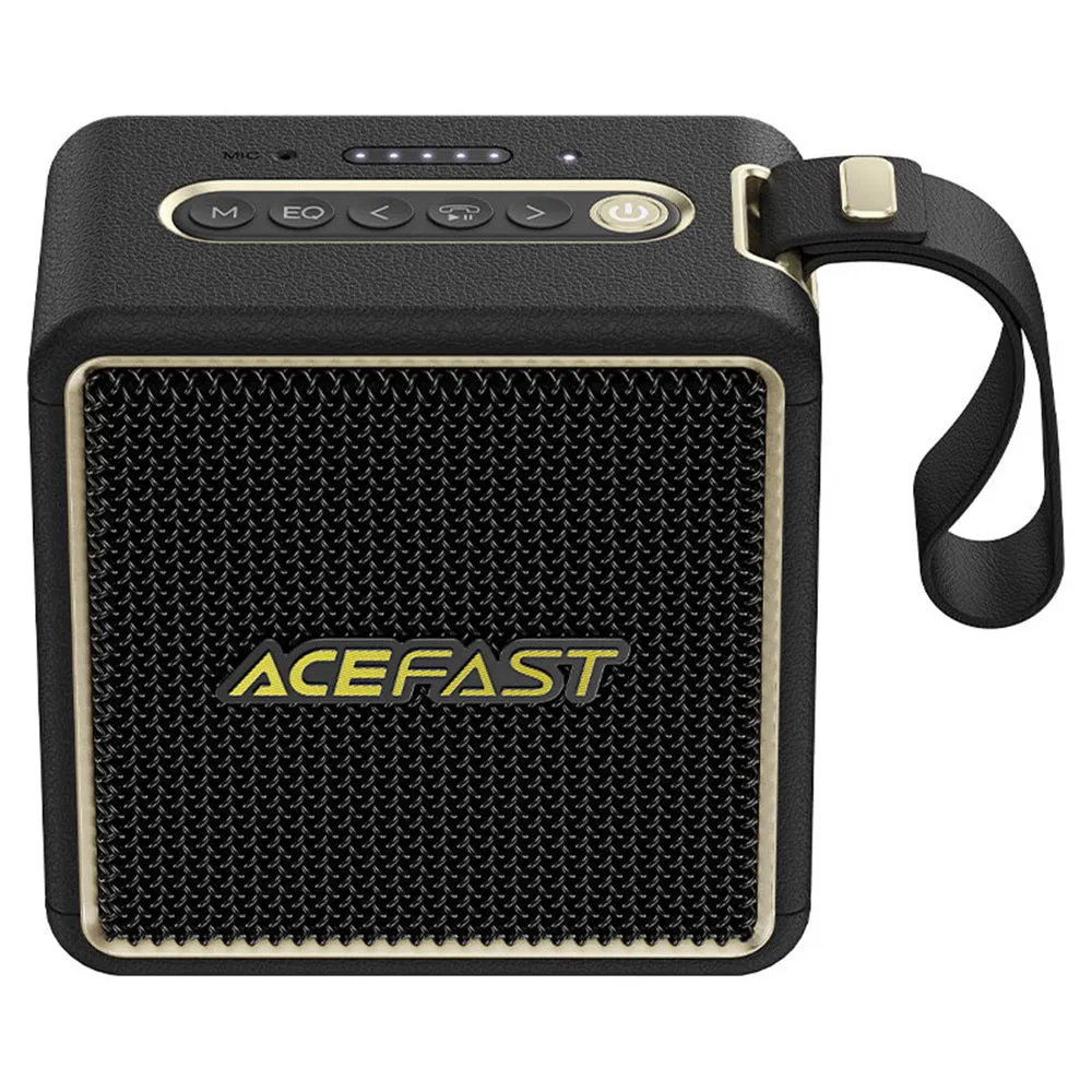 Cassa Portatile Bluetooth Acefast K3 Nano, 1 x 30W - 1 x 16W, RGB, Impermeabile, Nera - immagine 1