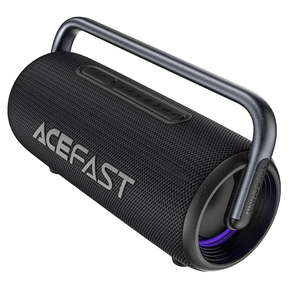 Cassa Portatile Bluetooth Acefast K2 Pro, 2 x 50W - 2 x 10W, RGB, Impermeabile, Nera - immagine 1
