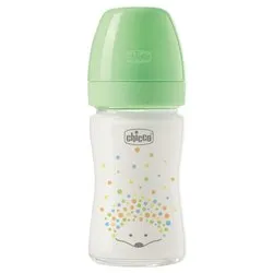 Biberon vetro (150ml) flusso lento (0-3m) PERFECT EASY Verde 00020251300000 - immagine 1
