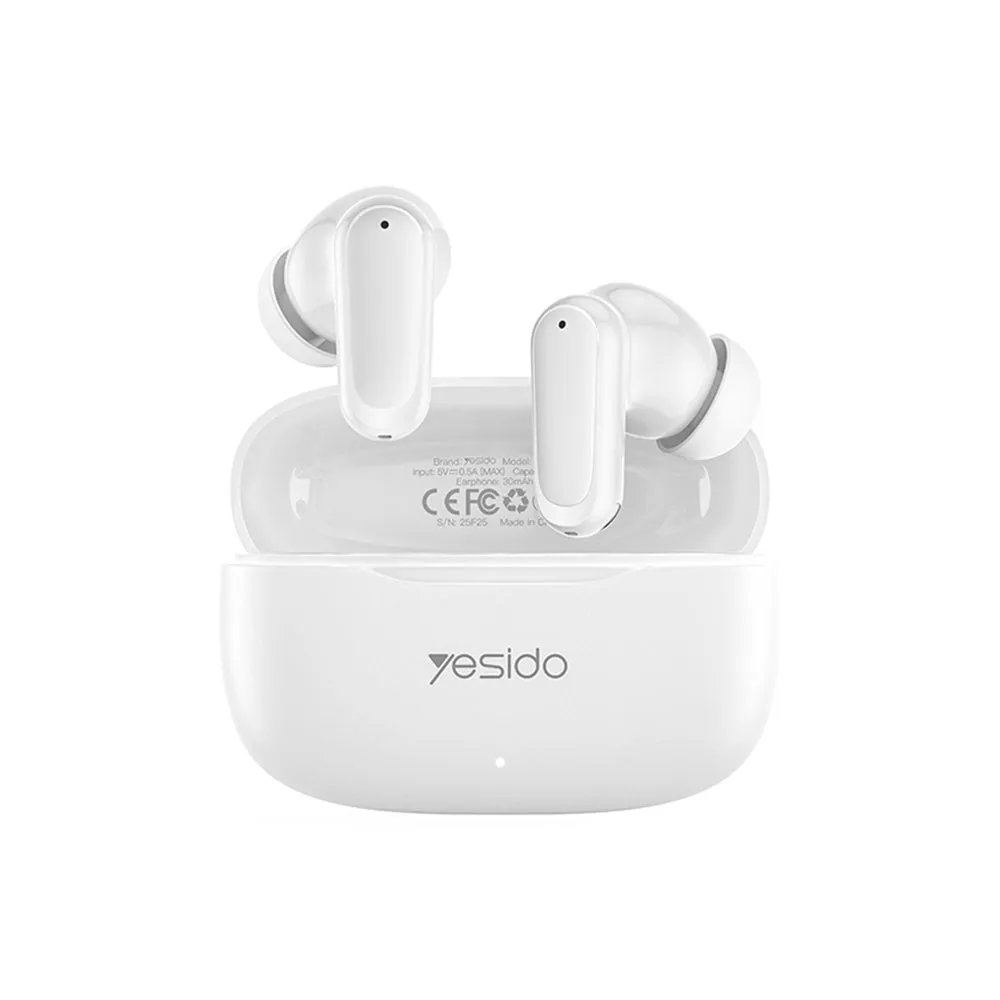 Auricolare Bluetooth Yesido TWS38, TWS, Bianco - immagine 1