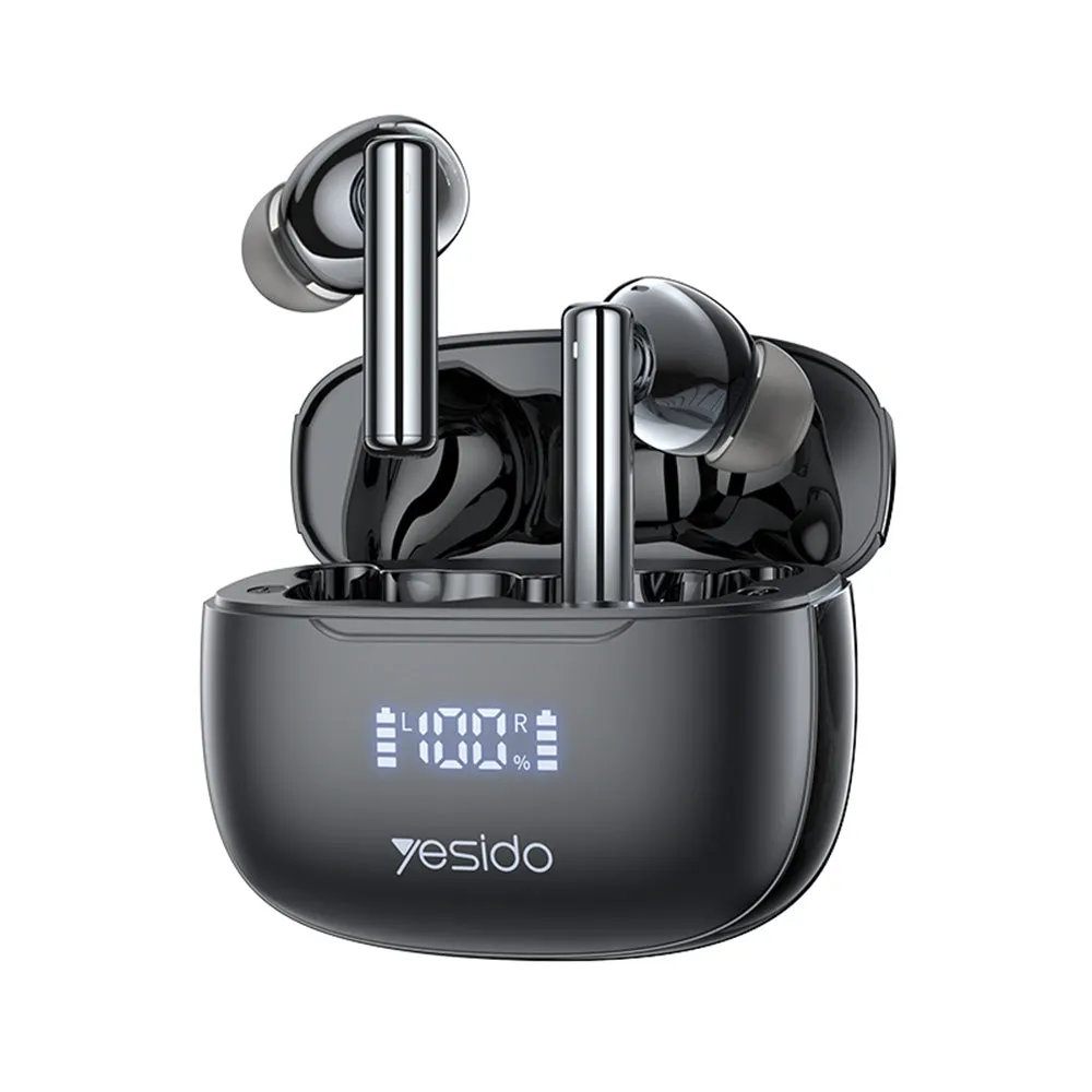 Auricolare Bluetooth Yesido TWS23, TWS, ANC, Nero - immagine 1