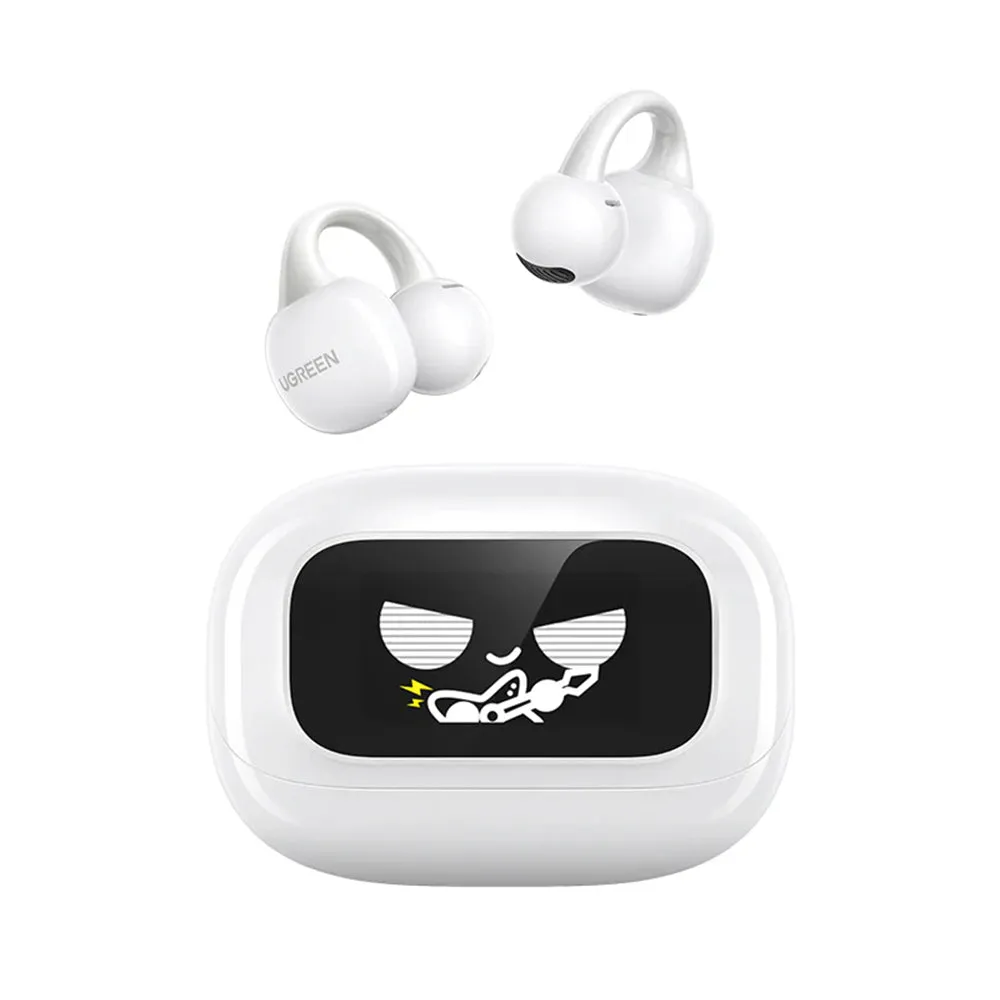 Auricolare Bluetooth UGREEN S6 ClipBuds Magic WS208, TWS, Bianco - immagine 1
