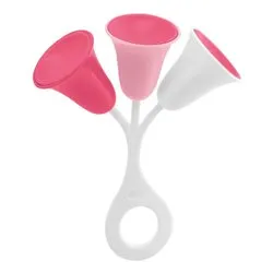 Sonaglio Trillino Tulipano BABY SENSE & FOCUS Rosa 00000023600000 - immagine 1