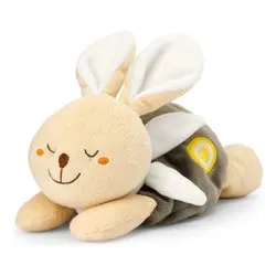Peluche Coniglietto Calde Coccole (23x14x11cm) MY SWEET DOUDOU Beige e Grigio 00012161000000 - immagine 1