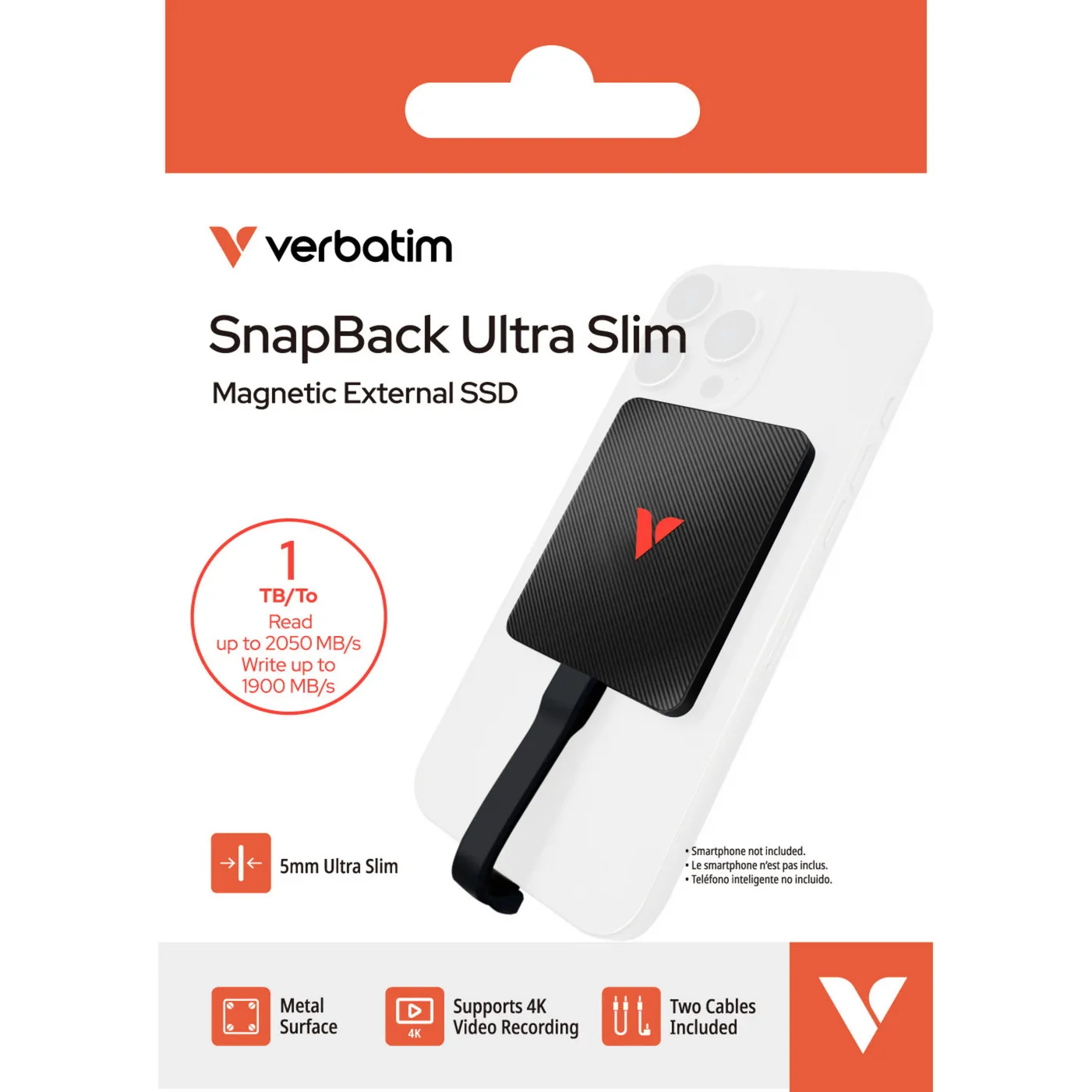 SnapBack Ultra Slim SSD 1 TB, Disco a stato solido - immagine 1