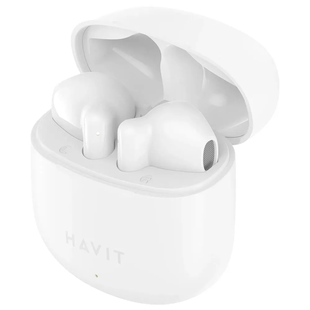 Handsfree Bluetooth HAVIT TW976, TWS, Bianco - immagine 1