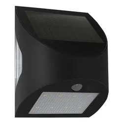 Applique solare ARCADIA MAX Nero (1 luce - 300 Lumen - 3 W - Bianco neutro) (10,5x8x13cm) ACMNE 031040 - immagine 1