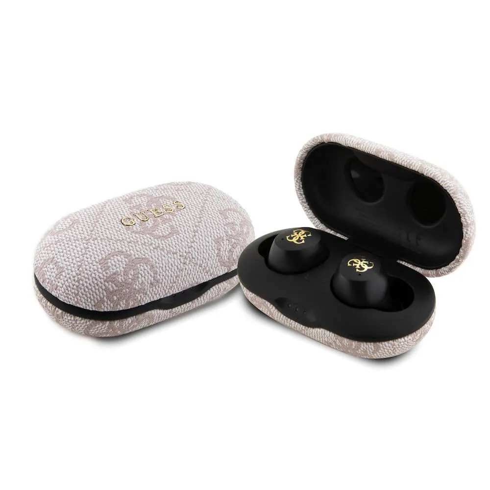 Auricolari Bluetooth Guess 4G Metal, TWS, Rosa - immagine 1
