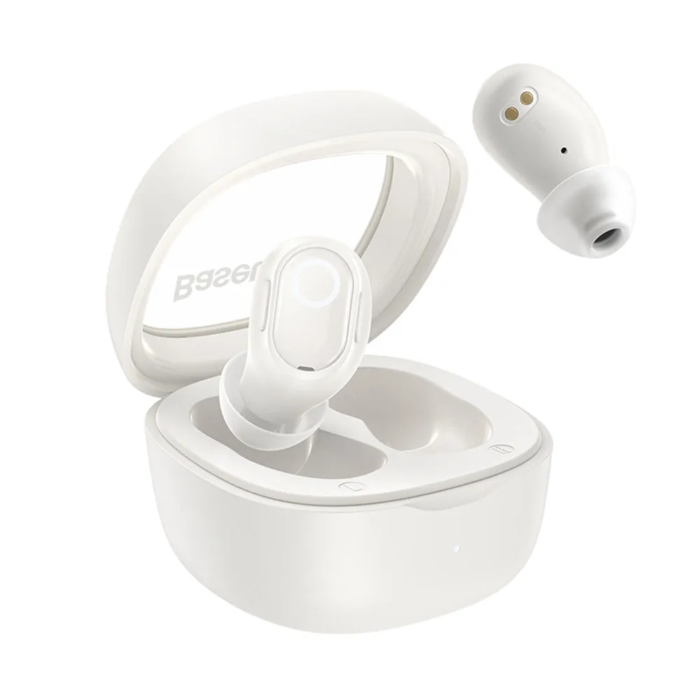 Handsfree Bluetooth Baseus Bowie WM02, TWS, Bianco NGTW370202 - immagine 1