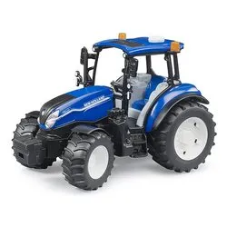 Trattore T5.120 scala 1:16 (24,2x15cm) NEW HOLLAND 02184 - immagine 1