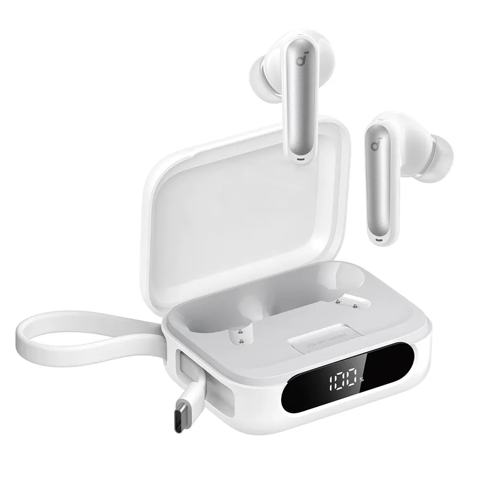 Handsfree Bluetooth Anker SoundCore P41i, TWS, ANC, Bianco A3937G21 - immagine 1