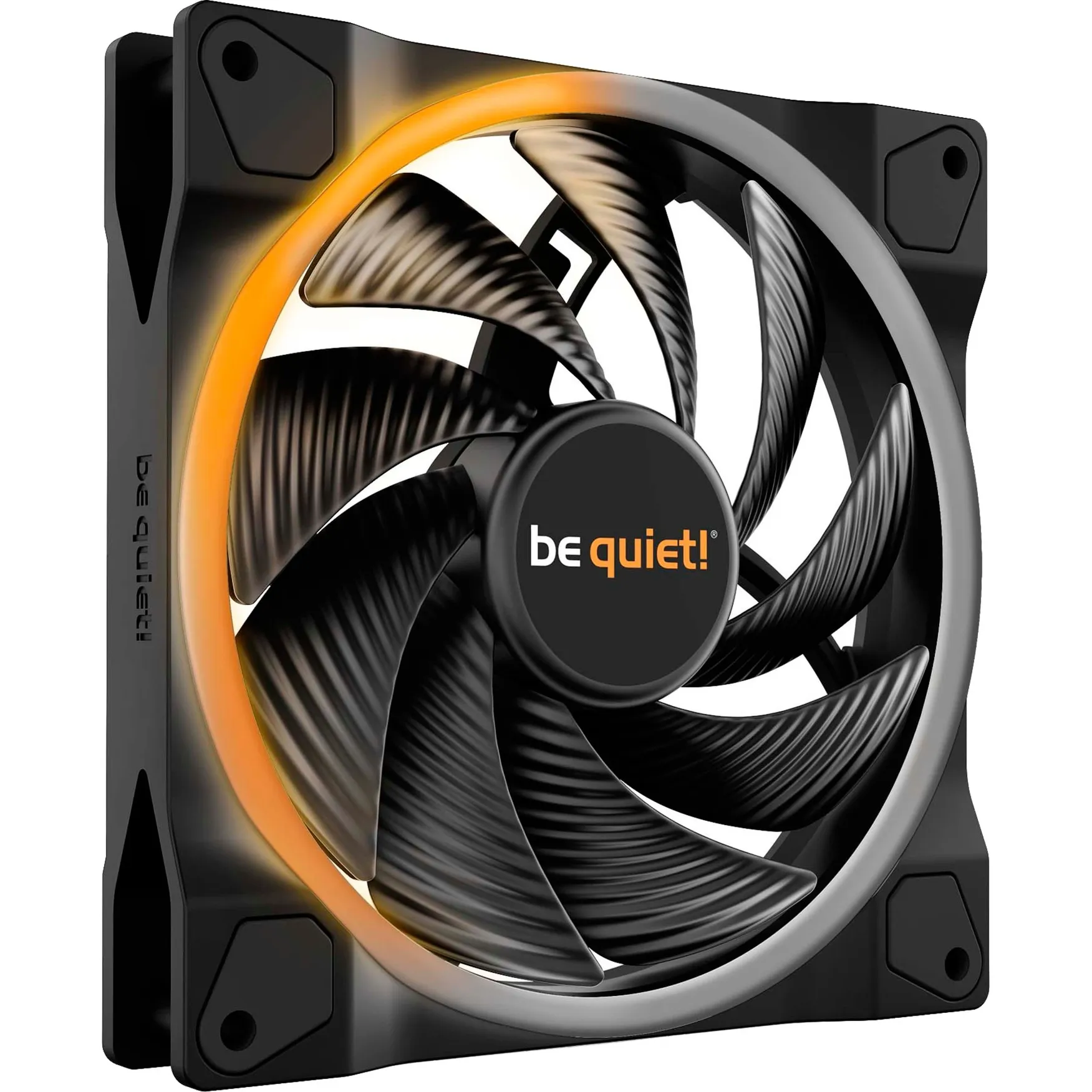 Light Wings | 140mm PWM high-speed Case per computer Ventilatore 14 cm Nero 1 pz, Ventola - immagine 1