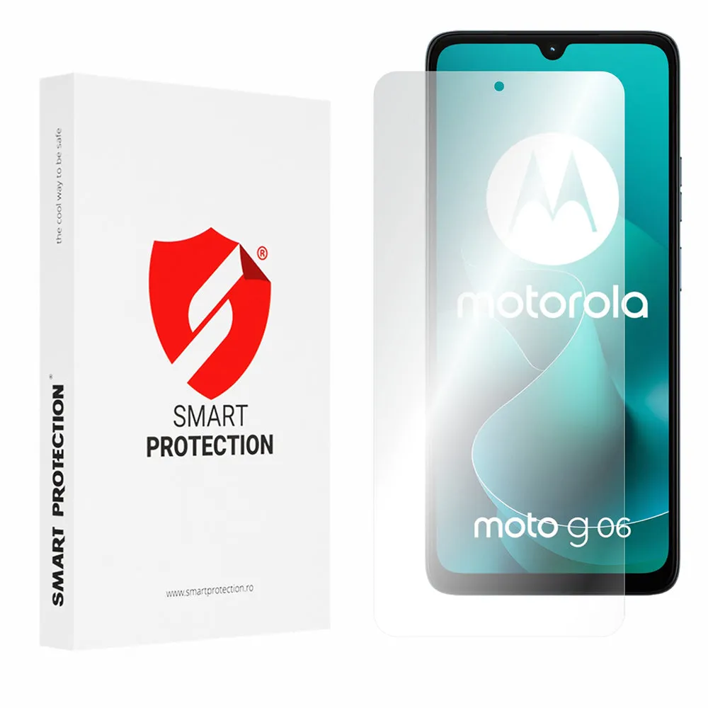 Pellicola protettiva Schermo Smart Protection Premium Classic per Motorola Moto G06 Power / G06, Plastica, Full Glue, Set 2 pezzi - immagine 1