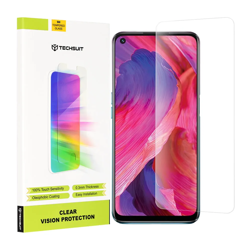 Pellicola protettiva per schermo Techsuit Clear Vision per OnePlus Nord N200 5G / A74 5G / A54 5G, Vetro Temperato, Full Glue - immagine 1