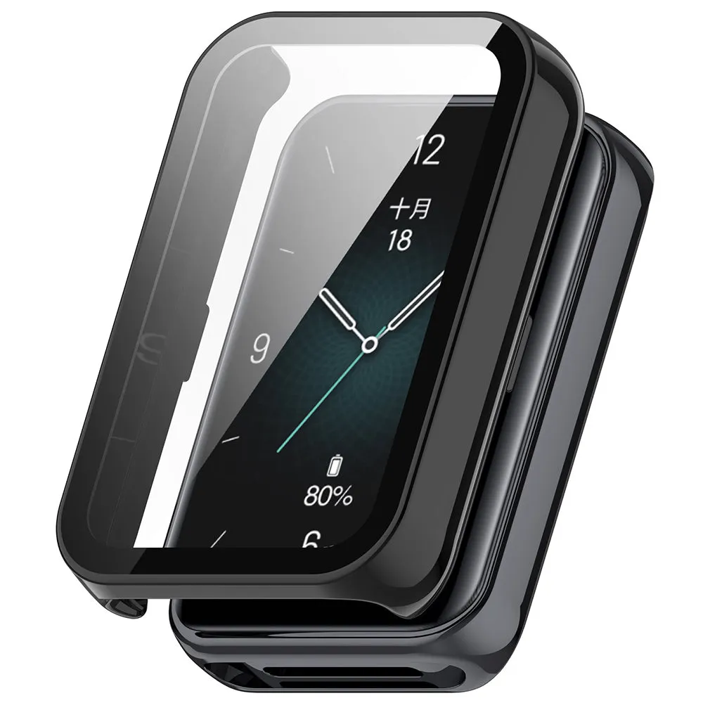 Custodia Techsuit Defense360 Pro per Honor Band 10 / Band 9, Nera - immagine 1