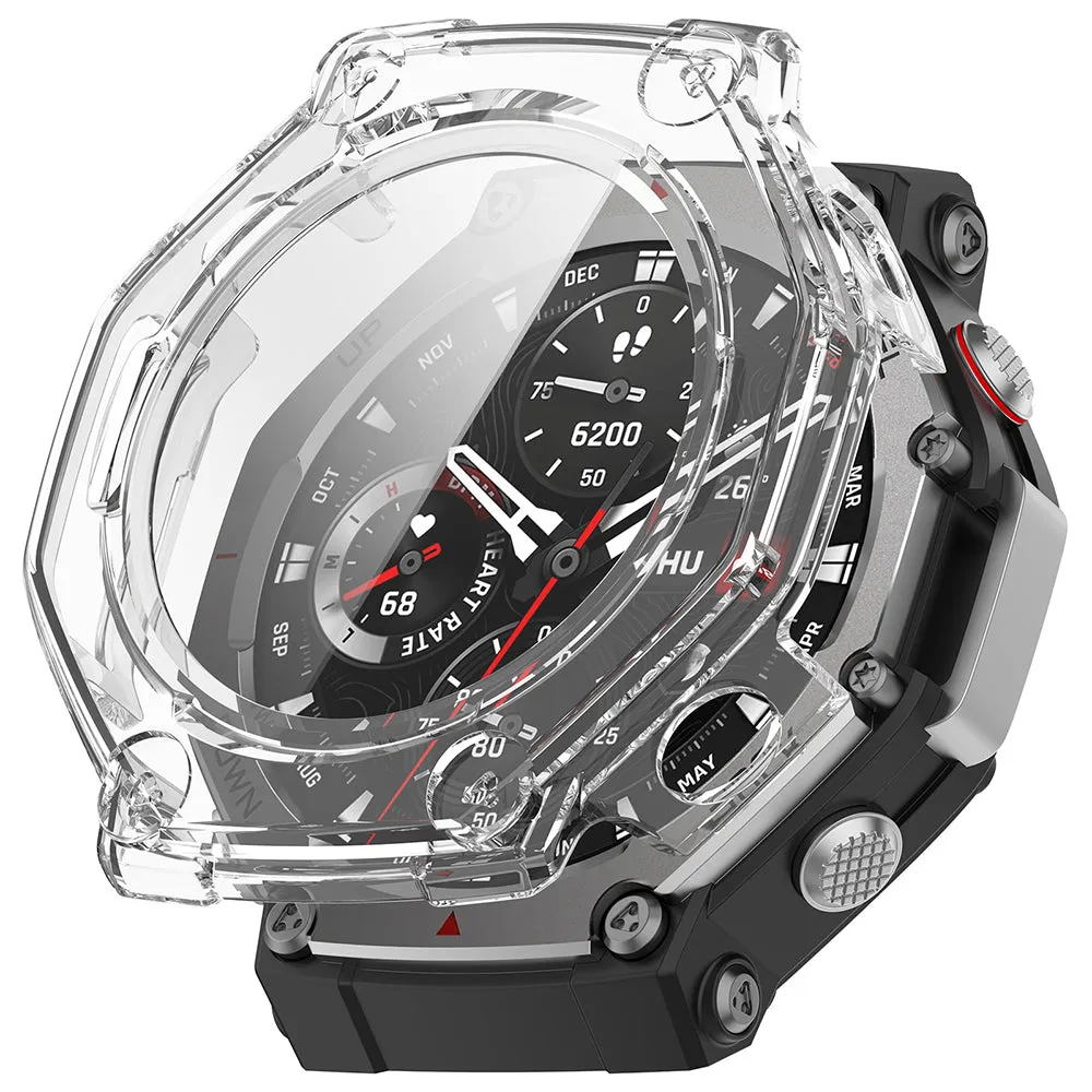 Custodia Techsuit Defense360 Pro per Amazfit T-Rex 3, Trasparente - immagine 1