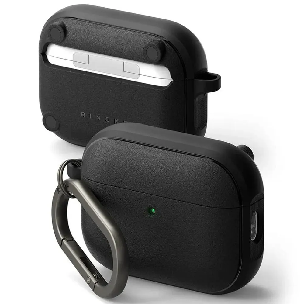 Custodia Ringke Onyx Magnetica per Apple AirPods Pro 3, Nera - immagine 1