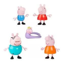 La Famiglia completa 5 pz PEPPA PIG G05065L0 - immagine 1