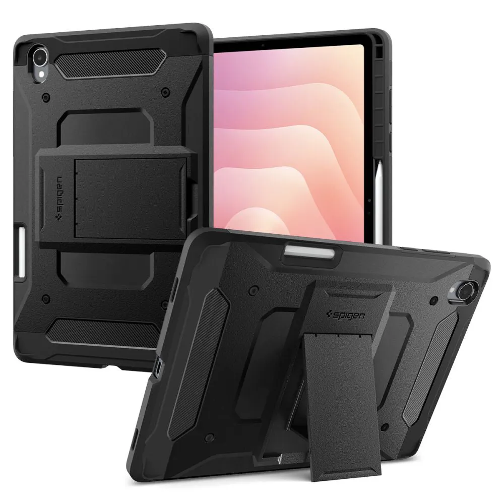 Custodia per Samsung Galaxy Tab S11, Spigen, Tough Armor Pro, Nera ACS10211 - immagine 1