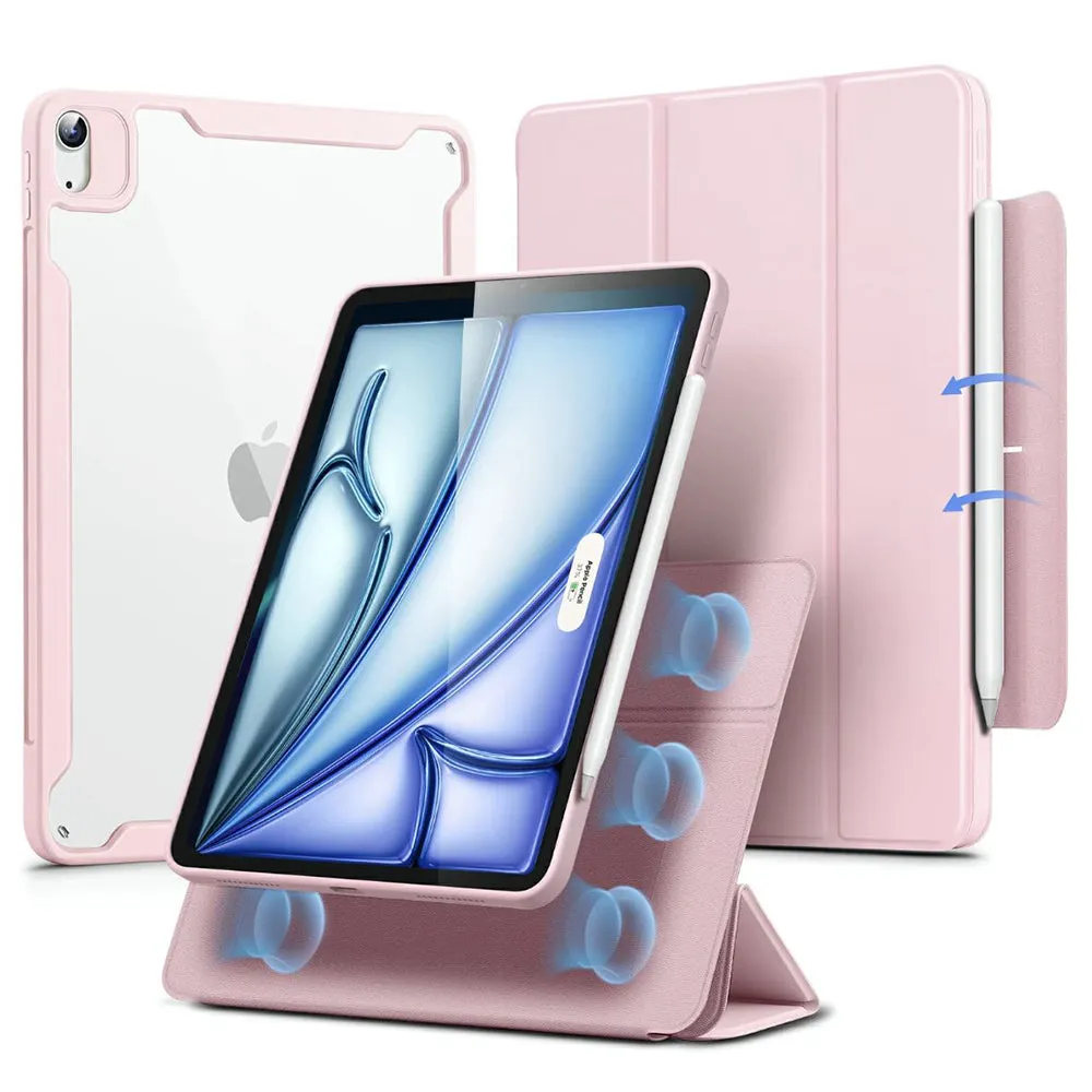 Custodia per Apple iPad Air 11 (2026) / iPad Air 11 (2025) / Air 11 (2024) / Air (2022) / Air (2020), ESR, Rebound Hybrid, Rosa - immagine 1