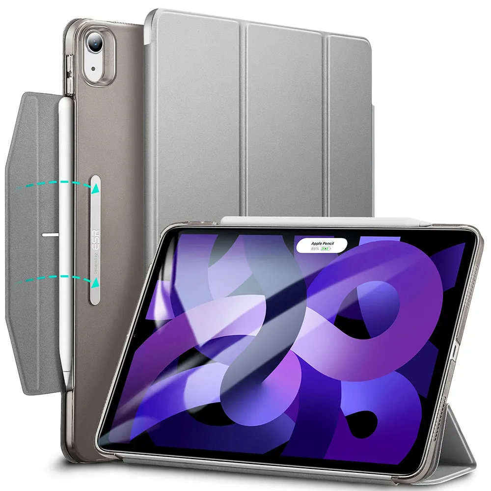 Custodia per Apple iPad Air 11 (2026) / iPad Air 11 (2025) / Air 11 (2024) / Air (2022) / Air (2020), ESR, Ascend Trifold, Grigio - immagine 1