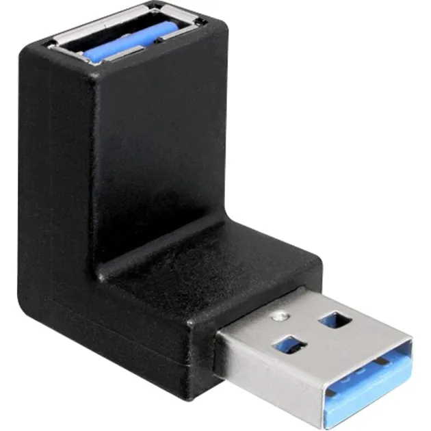 65339 adattatore per inversione del genere dei cavi USB 3.0 Nero - immagine 1
