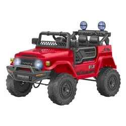 Auto elettrica Toyota Fj Cruiser 12V Litio RC (98x65cm) ESPIDKO Rosso 42956 - immagine 1