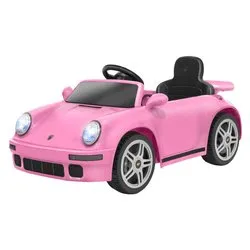Auto elettrica Porsche Ruf Ctr2017 12V 4,5 Ah Litio RC (103x55cm) ESPIDKO Rosa 42918 - immagine 1