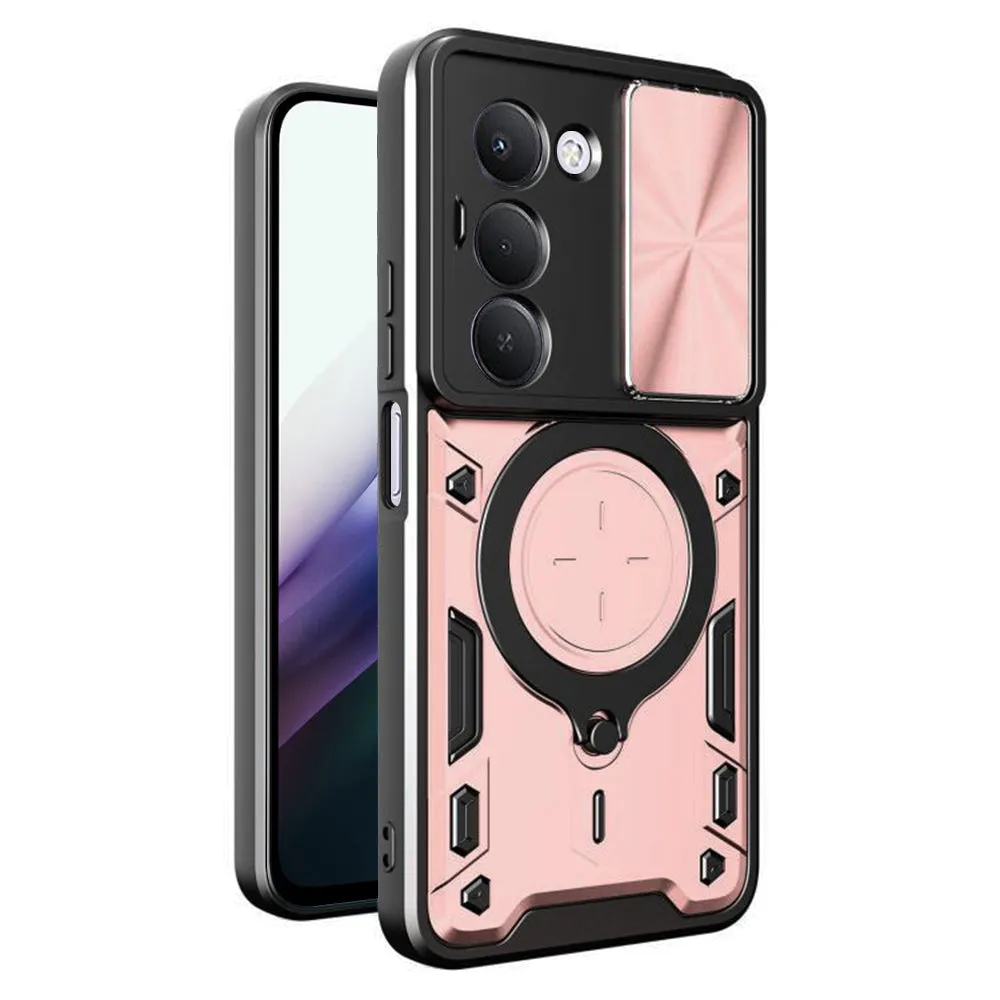 Custodia per Xiaomi Redmi 15 5G / 15 4G, Techsuit, CamGuard Pro, Rosa - immagine 1
