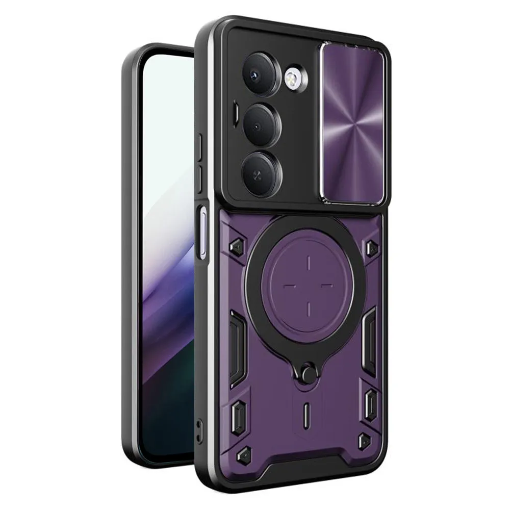 Custodia per Xiaomi Redmi 15 5G / 15 4G, Techsuit, CamGuard Pro, Viola - immagine 1