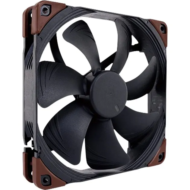 NF-A14 industrialPPC 2000 PWM Computer case Ventilatore 14 cm Nero, Marrone, Ventola - immagine 1