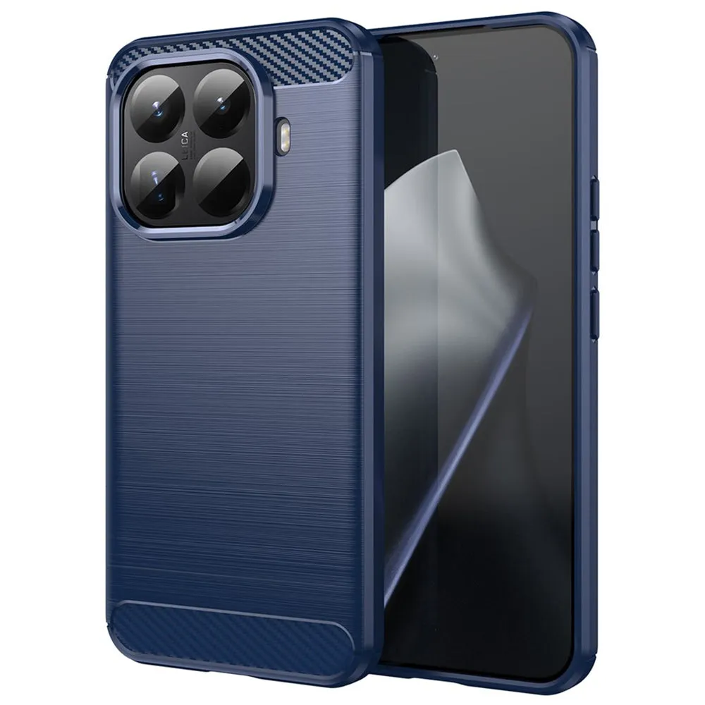 Custodia per Xiaomi 15T Pro, Techsuit, Carbonio, Blu - immagine 1