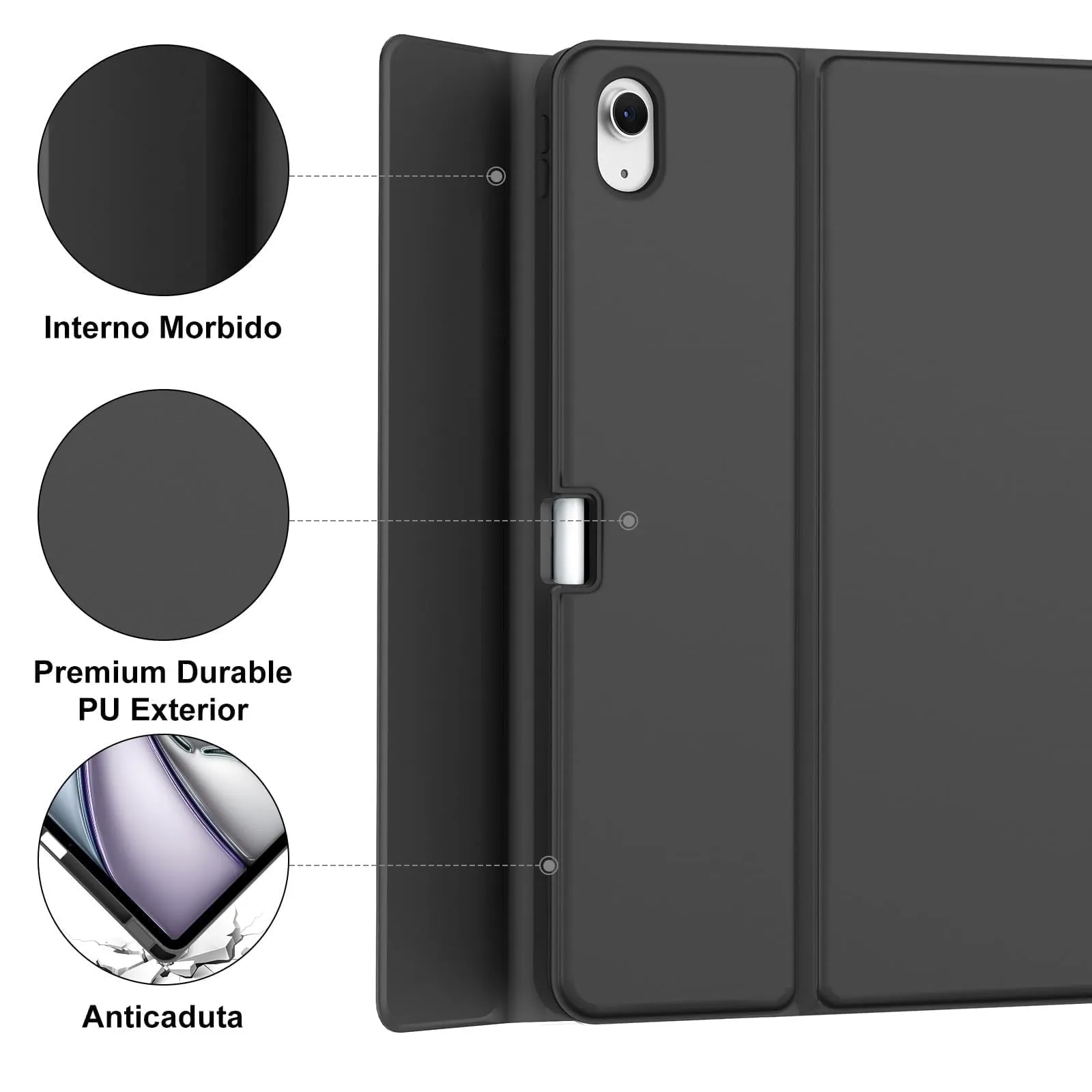 Cover Tastiera per iPad Air 11 M4 2026/M3 2025/M2 2024 11 Pollici - immagine 5